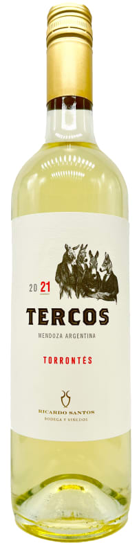 Tercos Torrontes 2021 Front Bottle Shot