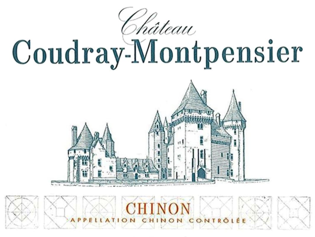 Chateau du Coudray-Montpensier Chinon 2015 Front Label