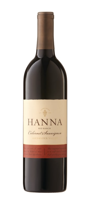 Hanna Cabernet Sauvignon 2018 Front Bottle Shot