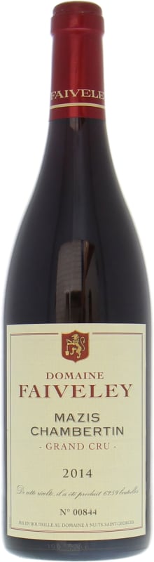 Faiveley Mazis-Chambertin Grand Cru 2014 Front Bottle Shot