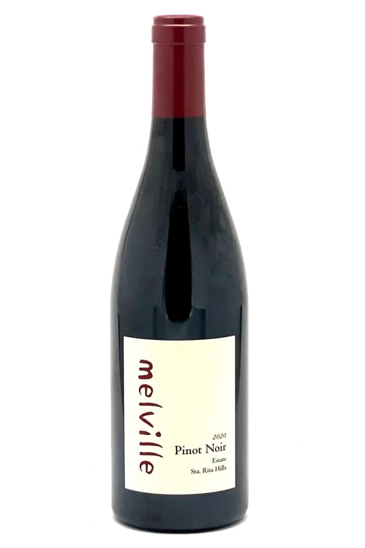 Melville Sta. Rita Hills Estate Pinot Noir 2020 Front Bottle Shot