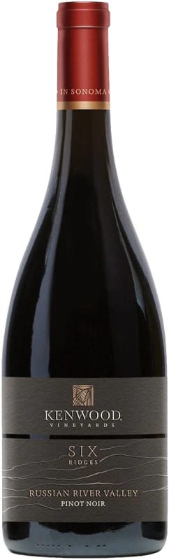 Kenwood Six Ridges Pinot Noir 2021 Front Bottle Shot