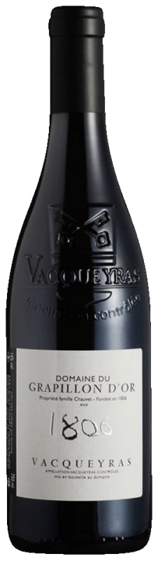 Domaine du Grapillon d'Or Vacqueyras 2022 Front Bottle Shot