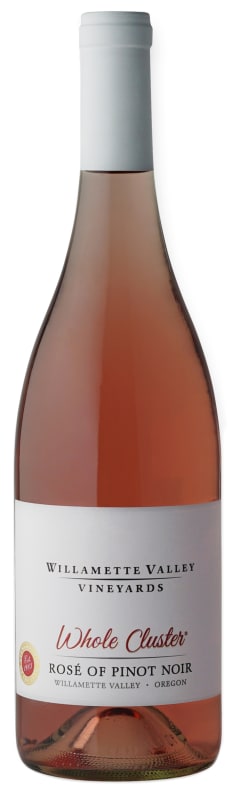 Willamette Valley Vineyards Whole Cluster Rose of Pinot Noir 2022 Front Bottle Shot