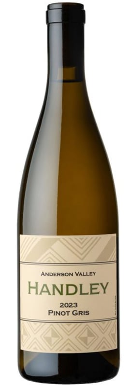 Handley Anderson Valley Pinot Gris 2023 Front Bottle Shot