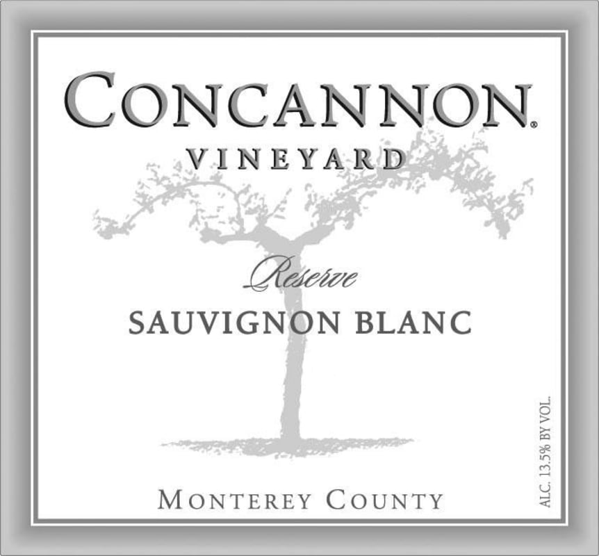 Concannon Reserve Sauvignon Blanc 2011 Front Label
