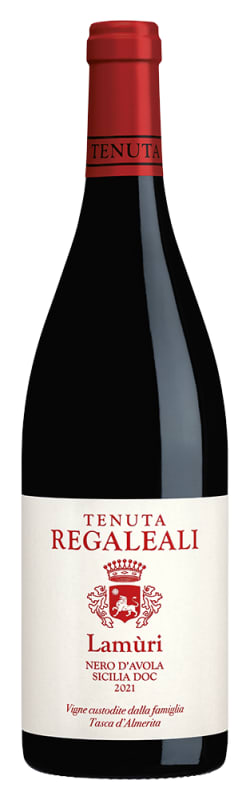 Regaleali Lamuri Nero d'Avola 2021 Front Bottle Shot