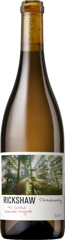 Rickshaw Chardonnay 2024 Front Bottle Shot