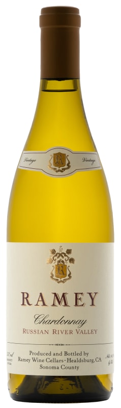 Ramey Russian River Chardonnay 2021 Front Bottle Shot