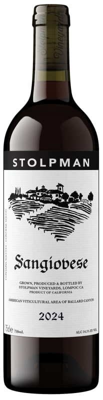 Stolpman Vineyards Sangiovese 2024 Front Bottle Shot