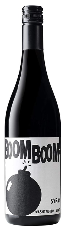 Charles Smith Wines Boom Boom Syrah 2022 Front Bottle Shot