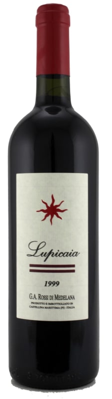 Castello del Terriccio Lupicaia 1999 Front Bottle Shot