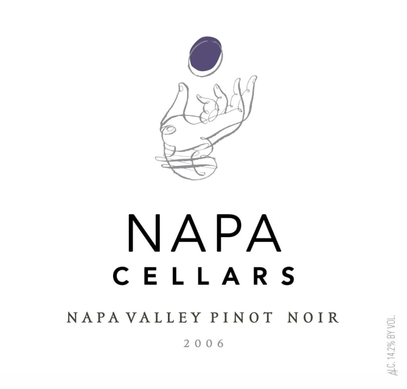 Napa Cellars Napa Valley Pinot Noir 2006 Front Label