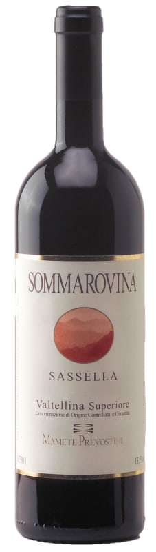 Mamete Prevostini Sommarovina Sassella Valtellina Superiore 2019 Front Bottle Shot