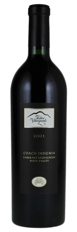 Fisher Vineyards Coach Insignia Cabernet Sauvignon (1.5 Liter Magnum) 2001 Front Bottle Shot