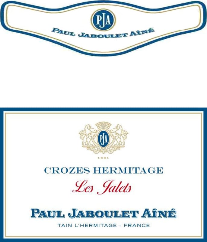Jaboulet Crozes-Hermitage Les Jalets Blanc 2011 Front Label