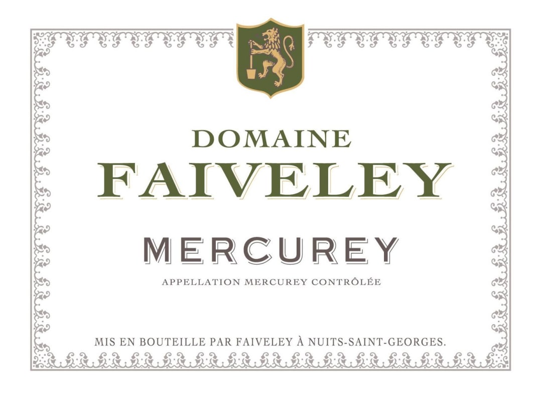 Faiveley Mercurey Blanc 2010 Front Label