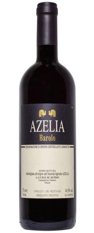 Azelia Barolo 2021 Front Bottle Shot