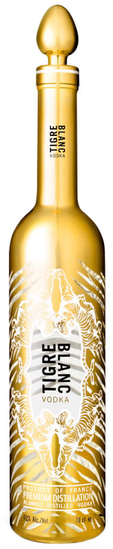 Tigre Blanc Vodka Front Bottle Shot