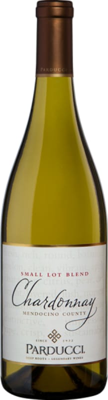 Parducci Small Lot Blend Chardonnay 2014 Front Bottle Shot