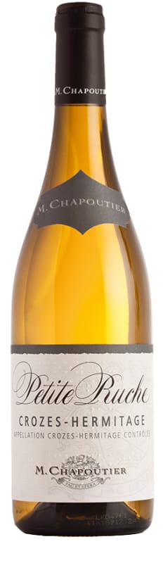 M. Chapoutier Crozes Hermitage La Petite Ruche Blanc 2021 Front Bottle Shot