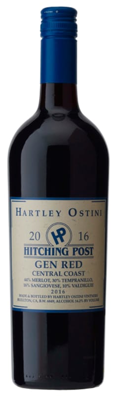 Hitching Post Hartley Ostini Gen Red 2016 Front Bottle Shot