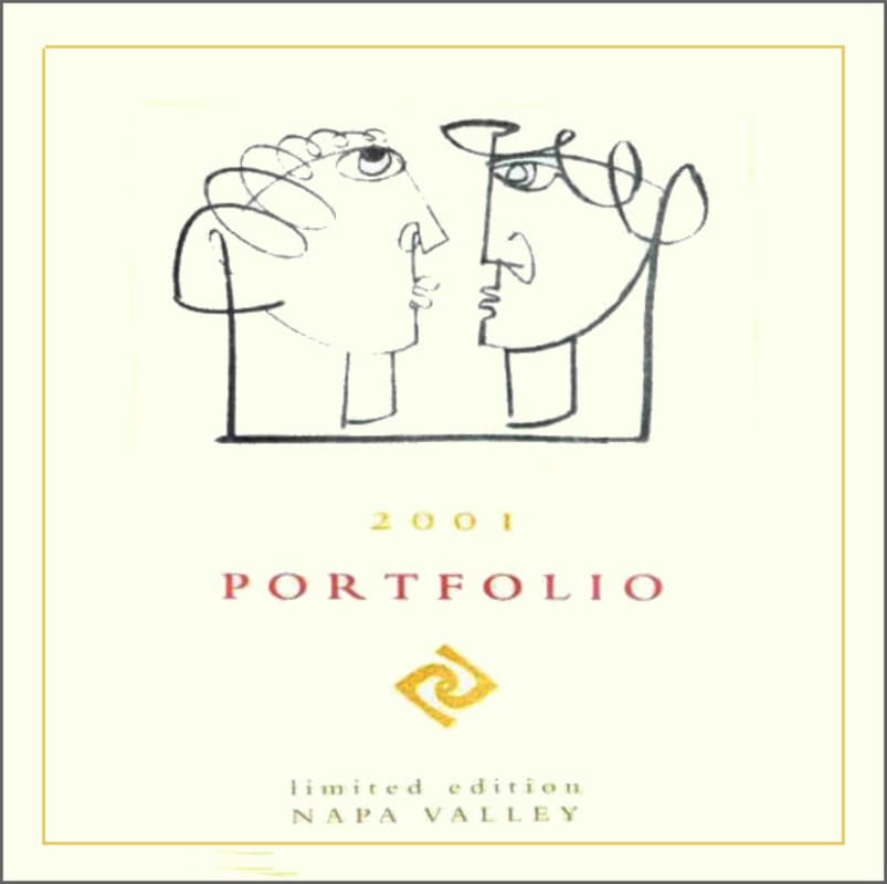 Portfolio Limited Edition Red 2001 Front Label