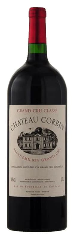 Chateau Corbin 2014 Front Bottle Shot