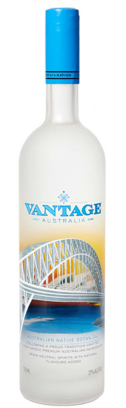 Vantage Infused Botanical Spirit Front Bottle Shot