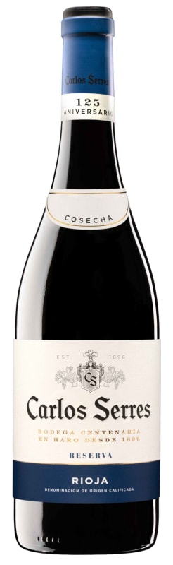 Carlos Serres Reserva 2018 Front Bottle Shot