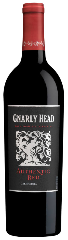 Gnarly Head Authentic Red Blend 2016 Front Bottle Shot