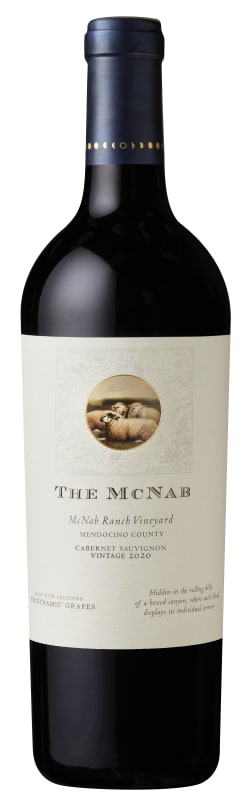 Bonterra The McNab Single Vineyard Cabernet Sauvignon 2020 Front Bottle Shot