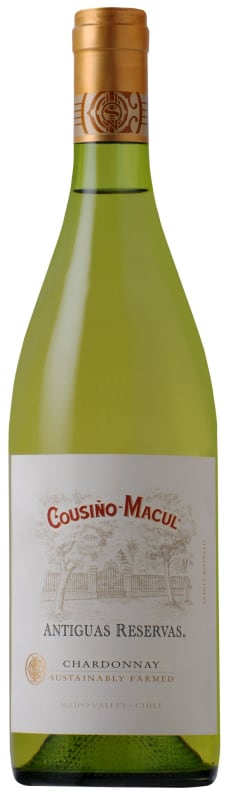 Cousino Macul Antiguas Reservas Chardonnay 2012 Front Bottle Shot