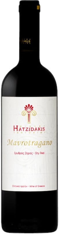 Hatzidakis Mavrotragano 2018 Front Bottle Shot