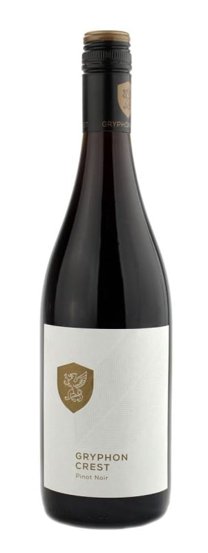 Gryphon Crest Baden Pinot Noir 2016 Front Bottle Shot