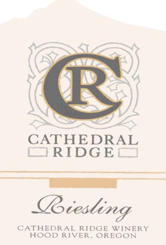 Cathedral Ridge Winery Columbia Gorge Riesling 2007 Front Label