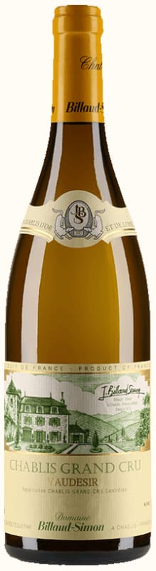 Billaud-Simon Chablis Vaudesir Grand Cru 2017 Front Bottle Shot