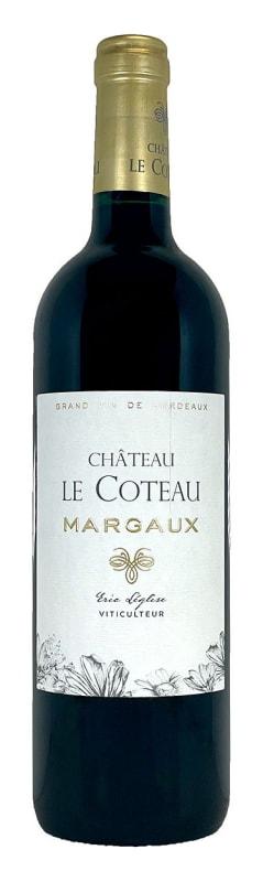 Chateau Le Coteau Margaux 2021 Front Bottle Shot