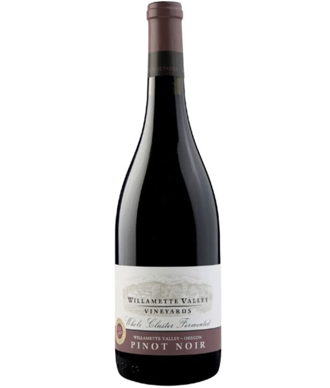 Willamette Valley Vineyards Pinot Noir 2002 Front Bottle Shot