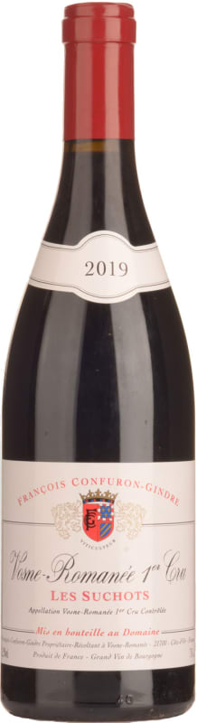 Francois Confuron-Gindre Vosne-Romanee Les Suchots Premier Cru 2019 Front Bottle Shot