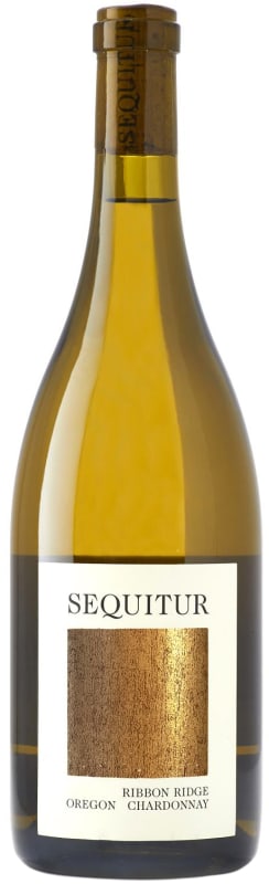 Sequitur Ribbon Ridge Chardonnay 2018 Front Bottle Shot