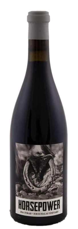 Horsepower Vineyards Sur Echalas Vineyard Syrah 2016 Front Bottle Shot