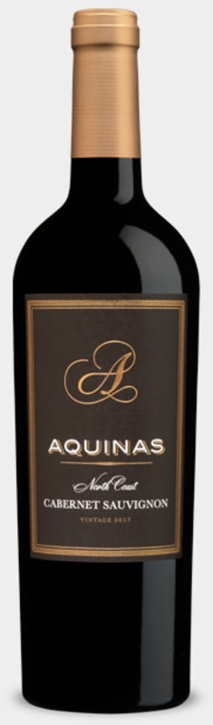 Aquinas Cabernet Sauvignon 2017 Front Bottle Shot