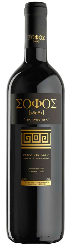 Domaine Gioulis Sofos Red 2020 Front Bottle Shot