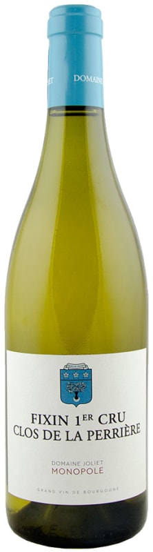Domaine Joliet Fixin Clos de la Perriere Premier Cru Blanc 2021 Front Bottle Shot