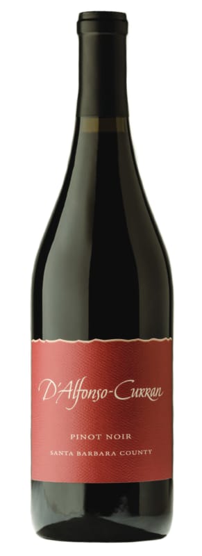 D'Alfonso-Curran Santa Barbara Pinot Noir 2017 Front Bottle Shot