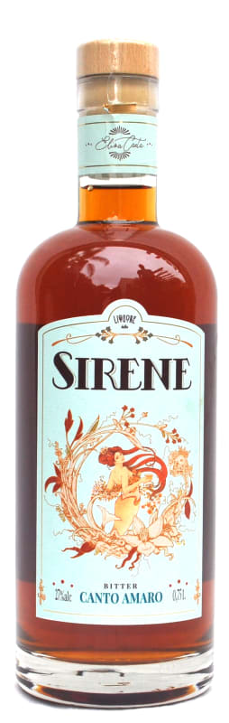 Liquore delle Sirene Canto Amaro Front Bottle Shot