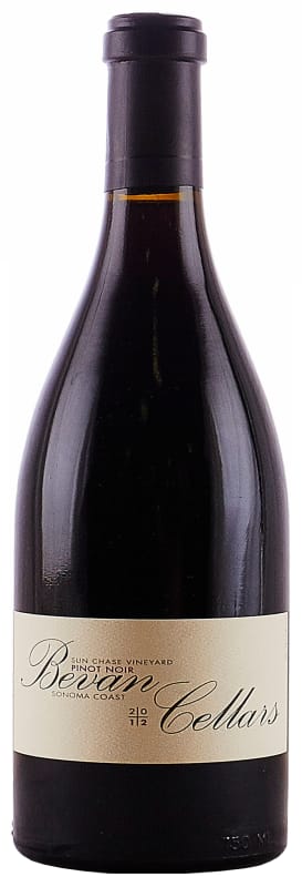 Bevan Cellars Sunchase Vineyard Pinot Noir 2012 Front Bottle Shot
