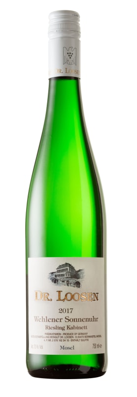 Dr. Loosen Urziger Wurzgarten Riesling Kabinett 2017 Front Bottle Shot