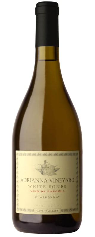 Catena Zapata Adrianna Vineyard White Bones Chardonnay 2016 Front Bottle Shot